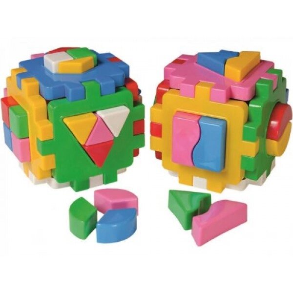 Куб сортер "Розумний малюк. Логіка-комбі "( 2 шт ) від компанії Інтернет-магазин  towershop.online - фото 1
