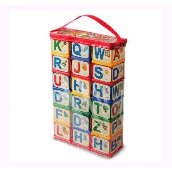 Кубики "англійська алфавіт", 18 шт. від компанії Інтернет-магазин  towershop.online - фото 1