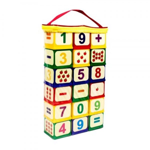 Кубики "арифметика" від компанії Інтернет-магазин  towershop.online - фото 1