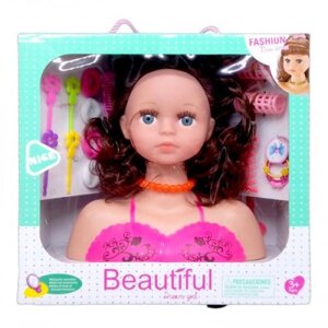 Лялька-манекен для зачісок "Dream girl"шатенка)