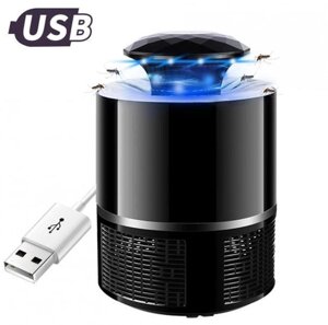 Лампа пастка для комарів знищувач комах 5 Вт USB Mosquito Killer Lamp