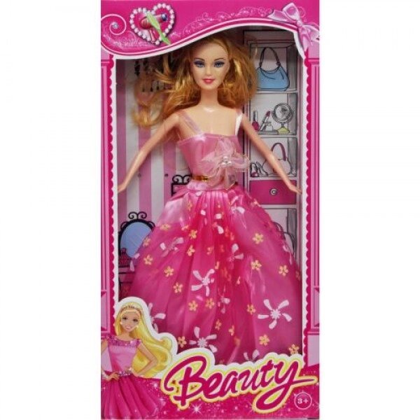 Лялька "Beauty" у рожевому, 28 см (вид 3) від компанії Інтернет-магазин  towershop.online - фото 1