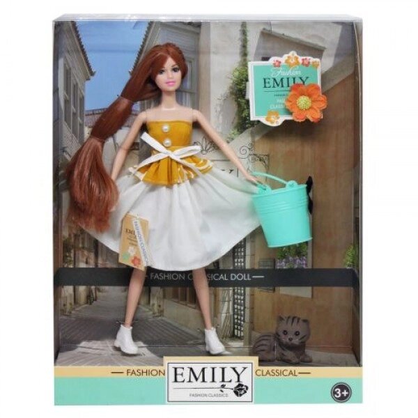Лялька "Emily" з аксесуарами та кішкою від компанії Інтернет-магазин  towershop.online - фото 1