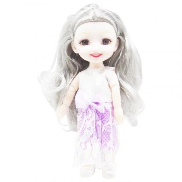 Лялька "модна дівчина", срібло від компанії Інтернет-магазин  towershop.online - фото 1