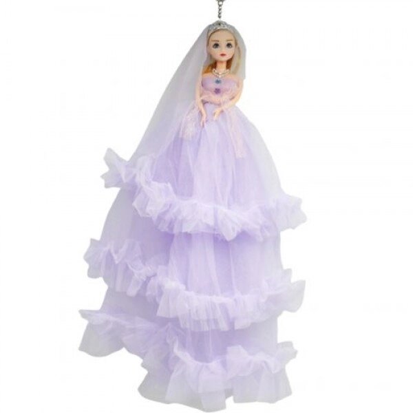 Лялька в довгій сукні "Наречена", бузковий від компанії Інтернет-магазин  towershop.online - фото 1