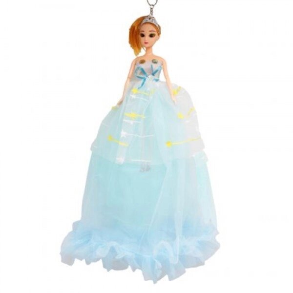 Лялька в довгій сукні "Звездопад", блакитний від компанії Інтернет-магазин  towershop.online - фото 1