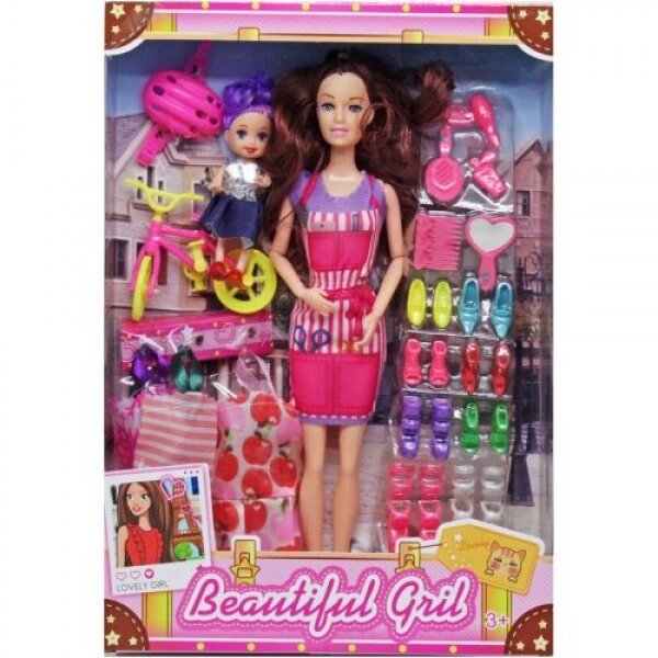 Лялька з аксесуарами "Beautiful Girl" від компанії Інтернет-магазин  towershop.online - фото 1