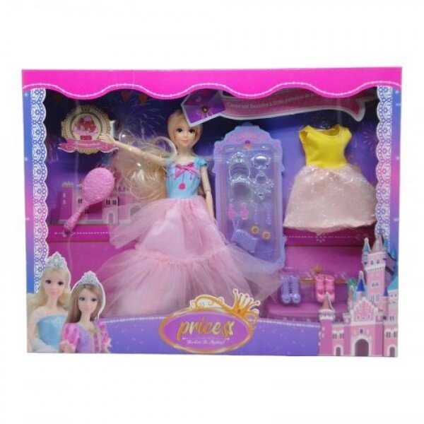 Ляльковий набір із аксесуарами "Princess" від компанії Інтернет-магазин  towershop.online - фото 1
