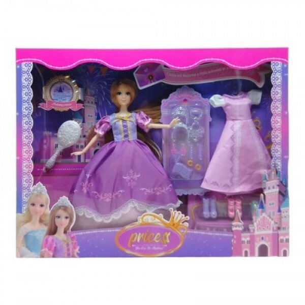 Ляльковий набір з аксесуарами "Princess: Рапунцель" від компанії Інтернет-магазин  towershop.online - фото 1