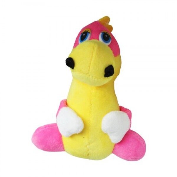 М'яка іграшка "Дракон", рожевий (15 см) від компанії Інтернет-магазин  towershop.online - фото 1