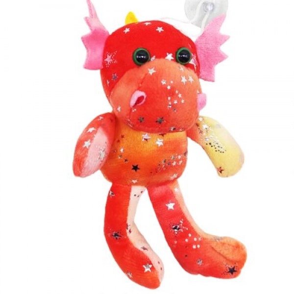 М'яка іграшка "Дракошка", рожевий (16 см) від компанії Інтернет-магазин  towershop.online - фото 1