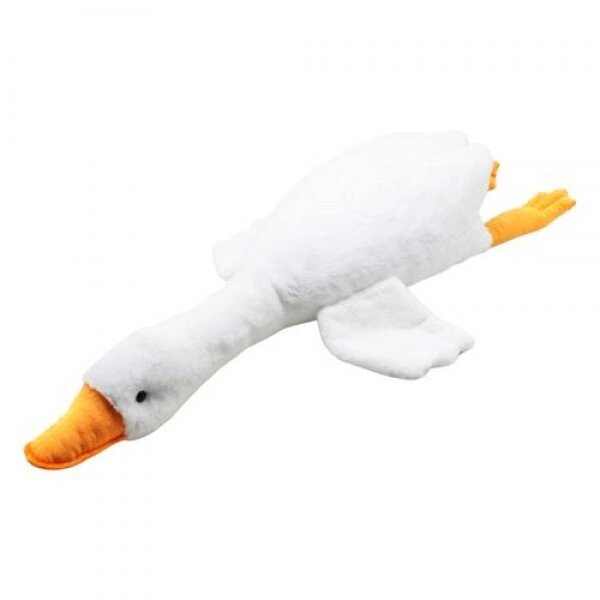 М'яка іграшка "Гусь-обнімусь", білий (75 см) від компанії Інтернет-магазин  towershop.online - фото 1