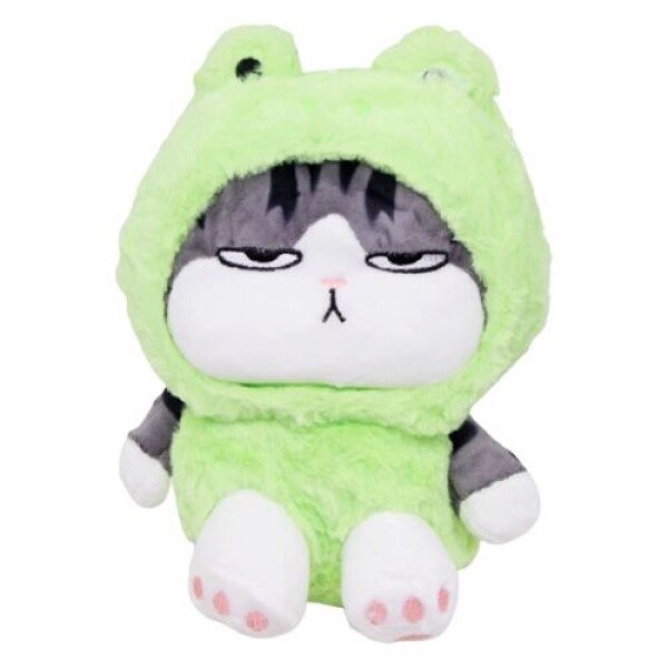 М'яка іграшка "Кіт Імператор у костюмі" (зелений) від компанії Інтернет-магазин  towershop.online - фото 1