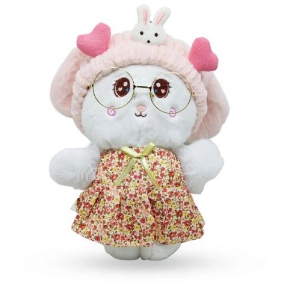 М'яка іграшка "Кролик Lalafanfan", білий від компанії Інтернет-магазин  towershop.online - фото 1