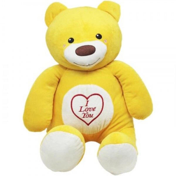 М'яка іграшка Nikopol "Ведмідь Лакомка", 60 см (жовтий) 72743 від компанії Інтернет-магазин  towershop.online - фото 1