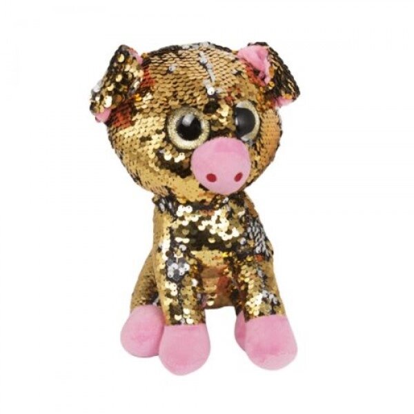 М'яка іграшка "Очі в блискітках, свиня" від компанії Інтернет-магазин  towershop.online - фото 1