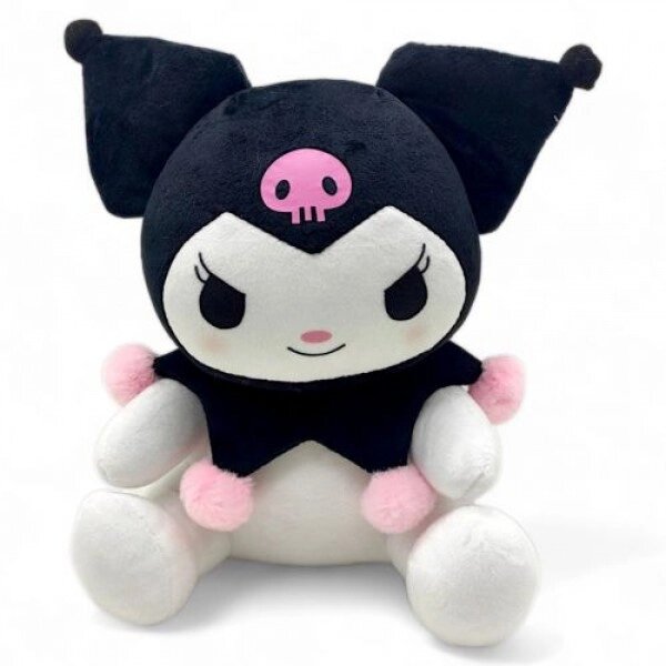 М'яка іграшка "Sanrio. Kuromi", аніме, 28 см від компанії Інтернет-магазин  towershop.online - фото 1