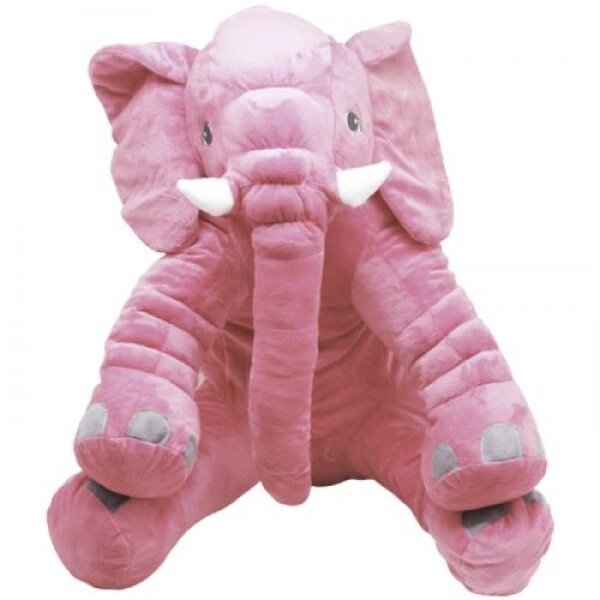 М'яка іграшка "Слоненя", світло рожевий від компанії Інтернет-магазин  towershop.online - фото 1