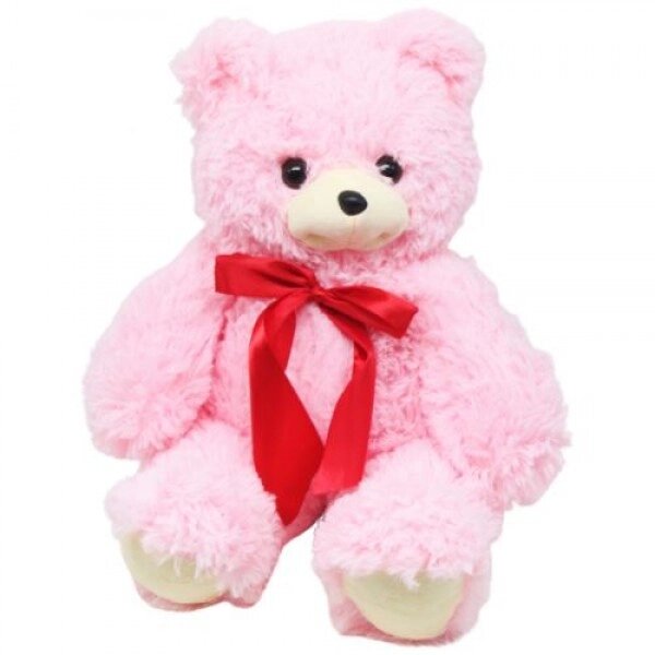 М'яка іграшка "Ведмедик Бонік", рожевий від компанії Інтернет-магазин  towershop.online - фото 1