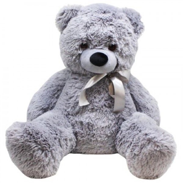 М'яка іграшка "Ведмідь", 70 см (сірий) від компанії Інтернет-магазин  towershop.online - фото 1