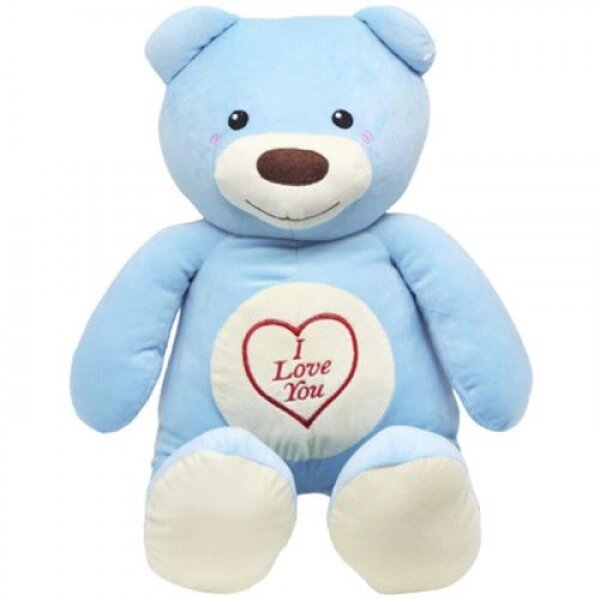 М'яка іграшка "Ведмідь Лакомка", 60 см (блакитний) від компанії Інтернет-магазин  towershop.online - фото 1