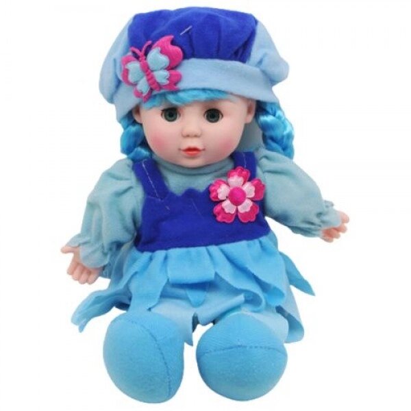 М'яка лялька "Lovely Doll" (блакитна) від компанії Інтернет-магазин  towershop.online - фото 1