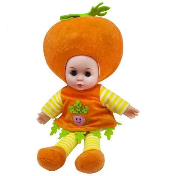 М'яка лялька "Прекрасна лялька: морква" від компанії Інтернет-магазин  towershop.online - фото 1