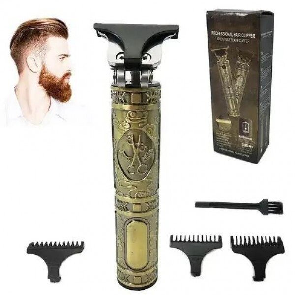 Машинка для стриження волосся професійна триммер для бороди Hair Clipper від компанії Інтернет-магазин  towershop.online - фото 1