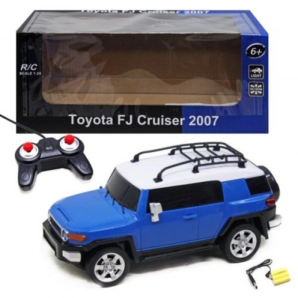 Машинка на радіокеруванні "Toyota FJ Cruiser 2007" (синя) від компанії Інтернет-магазин  towershop.online - фото 1