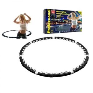 Масажний обруч халахуп Massaging Hoop Exerciser Professional Bradex із магнітами