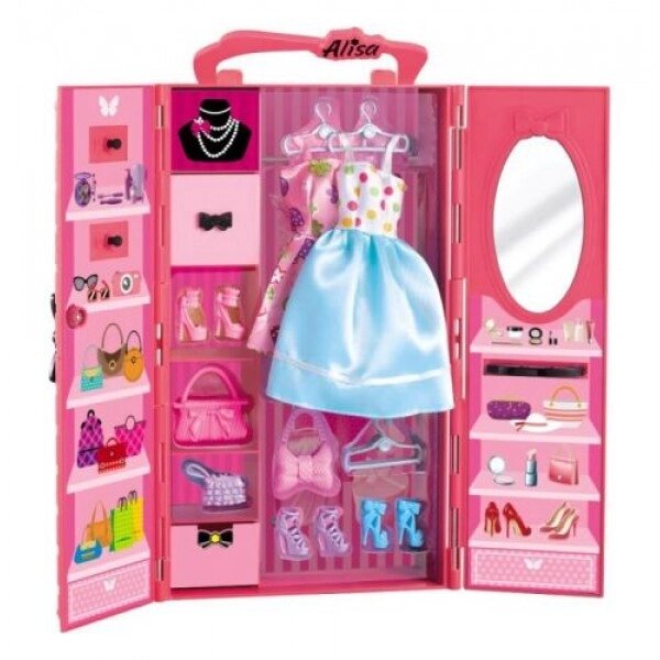 Меблі для ляльок "гардероб" від компанії Інтернет-магазин  towershop.online - фото 1