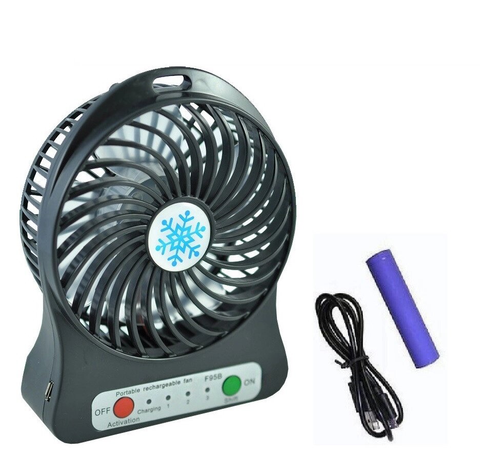 Міні вентилятор mini fan від компанії Інтернет-магазин  towershop.online - фото 1
