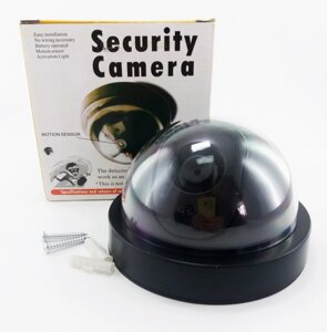 Муляж камери DUMMY BALL 6688, імітація відеоспостереження камери, макет відеокамери, камера-обманка
