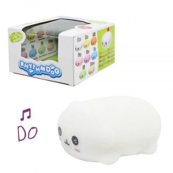 Музична іграшка "собака", біла від компанії Інтернет-магазин  towershop.online - фото 1