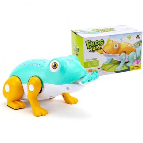 Музична іграшка зі світлом "Frog Jump" від компанії Інтернет-магазин  towershop.online - фото 1