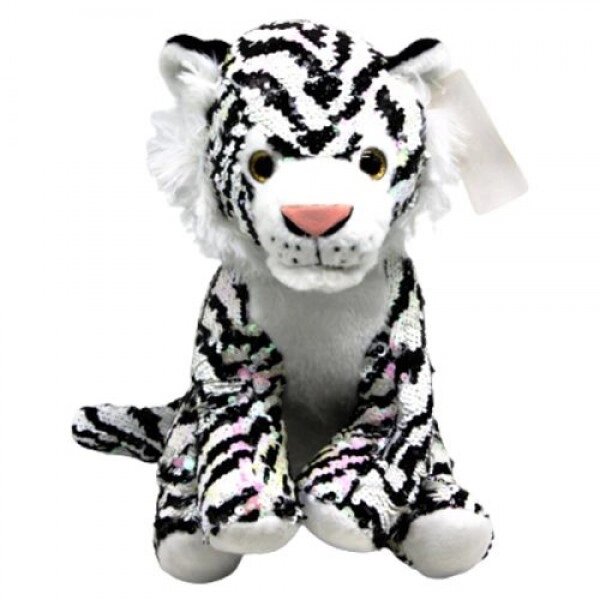 Мягкая игрушка "Тигр" белый від компанії Інтернет-магазин  towershop.online - фото 1
