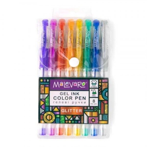 Набір багатоколених ручок "неонові", 8 кольорів від компанії Інтернет-магазин  towershop.online - фото 1