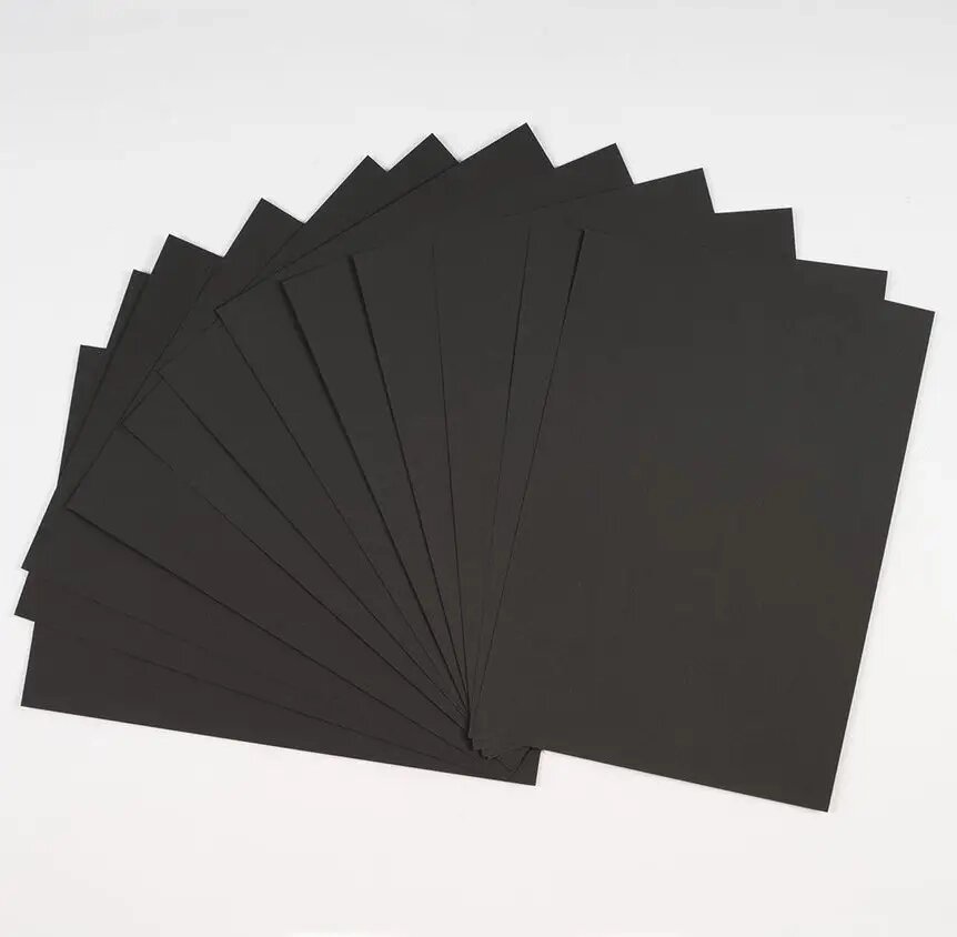 Набір чорного паперу для малювання 38x26 від компанії Інтернет-магазин  towershop.online - фото 1