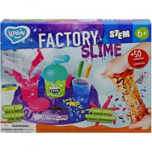 Набір для експериментів "Slime Factory" (укр) від компанії Інтернет-магазин  towershop.online - фото 1