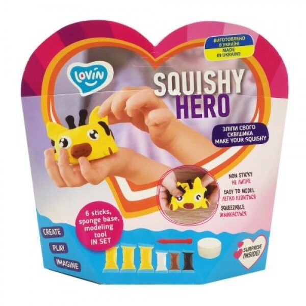 Набір для ліплення "Squishy Teency-Weensy: SquiRaff" від компанії Інтернет-магазин  towershop.online - фото 1