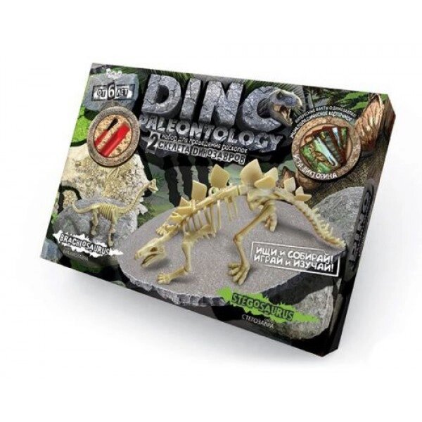 Набір для розкопок "DINO PALEONTOLOGY", "Стегозавр", DP-01-01 від компанії Інтернет-магазин  towershop.online - фото 1