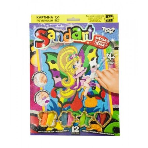 Набір для творчості "Sandart" Чарівна фея SA-01-10 від компанії Інтернет-магазин  towershop.online - фото 1