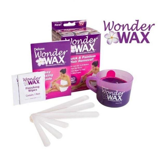 Набір для видалення небажаного волосся Wonder Wax набір для депіляції від компанії Інтернет-магазин  towershop.online - фото 1