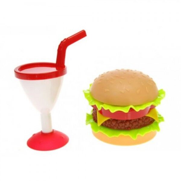 Набір "Гамбургер та келих" від компанії Інтернет-магазин  towershop.online - фото 1