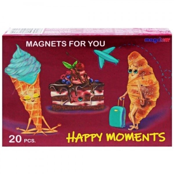 Набір магніти "щасливі моменти" від компанії Інтернет-магазин  towershop.online - фото 1