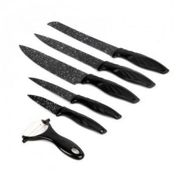 Набір ножів з керамічним покриттям з 6 предметів від компанії Інтернет-магазин  towershop.online - фото 1