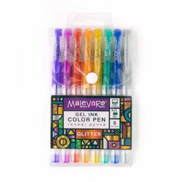 Набір різнокольорових ручок "блиск", 8 кольорів від компанії Інтернет-магазин  towershop.online - фото 1