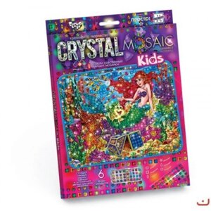 Набір для креативної творчості "CRYSTAL MOSAIC KIDS", "Русалочка"