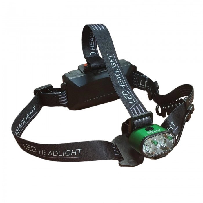 Налобний акумуляторний ліхтар Arexes K28-T6 Ліхтарик Зелений від компанії Інтернет-магазин  towershop.online - фото 1