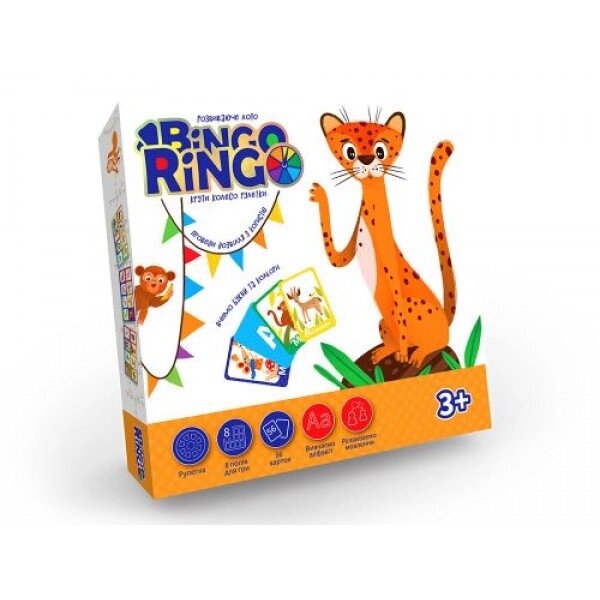 Настільна гра "Bingo Ringo" ( укр ) від компанії Інтернет-магазин  towershop.online - фото 1